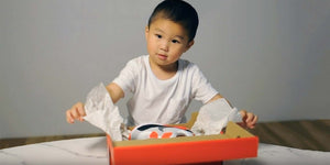 Unboxing the Nike Air Max Tiny 90 "Infrared" with 3-Year-Old Trey - Cape Kickz