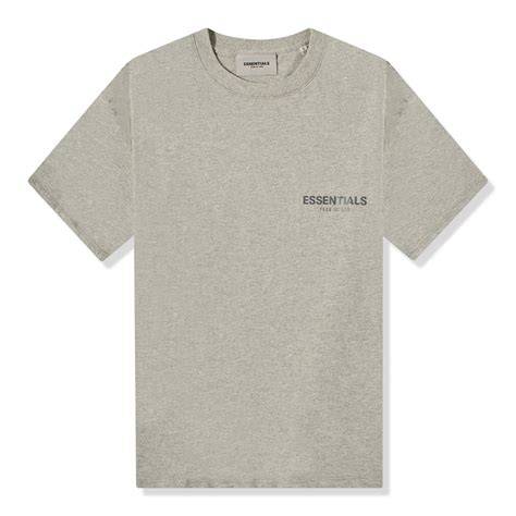 Fear of God Essentials T-Shirt Dark Heather Oatmeal