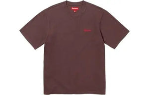 Supreme Washed Script S/S Top (FW23) Dark Brown
