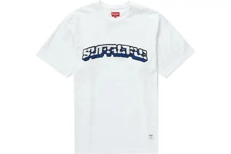 Supreme Block Arc S/S Top White