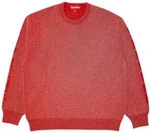 Supreme Reflective Sweater Orange