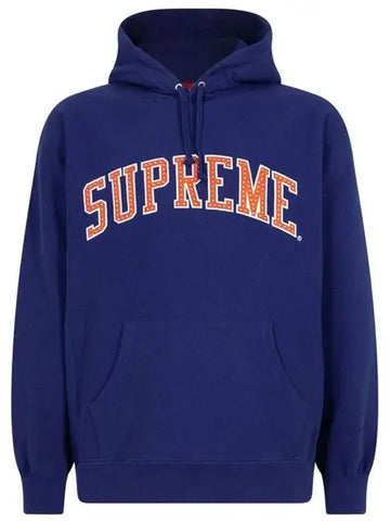 Supreme Stars Arc Hooded Sweatshirt Blue
