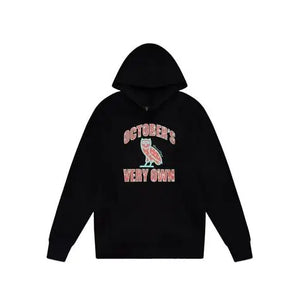 OVO Power And Respect Hoodie Black