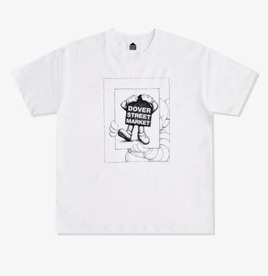 Kaws x Dover Street Market T-shirt White