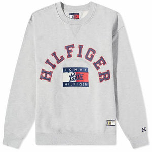 Patta x Tommy Crewneck Sweatshirt Mid Grey Heather