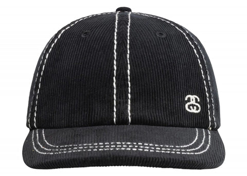 Stussy Low Profile SS-Link Stitched Strapback Black
