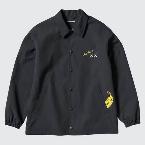 KAWS x Uniqlo Warhol Coach 474138 Jacket Black